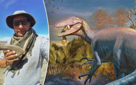 Terrifying ancient predator with 'powerful claws' unearthed, its last meal still in its jaws