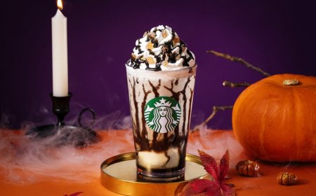 萬聖節星巴克推暗夜星冰樂　IKEA「一刀莓命」黑色甜點上陣