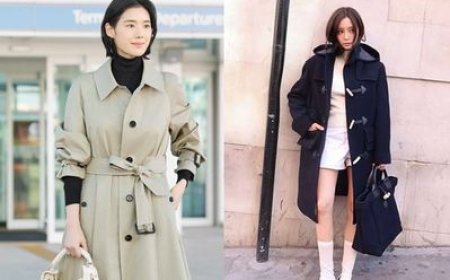 女星大衣穿搭高級感拉滿　鄭恩彩機場Look率性俐落、孝敏同款根本斷貨王