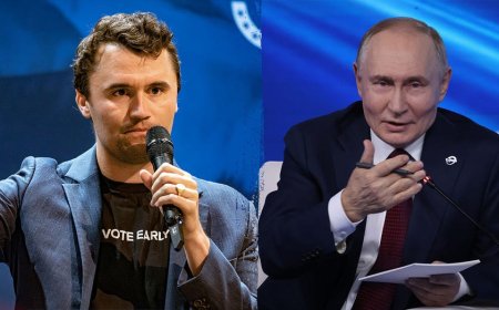 Russian leader responds to American conservative's murder: 'A disgusting atrocity'
