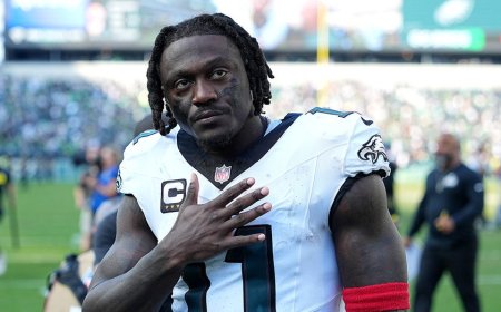 A.J. Brown explains cryptic social media post after Eagles win over Bucs: 'I let my frustrations boil over'