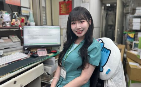 郵局正妹員工化身「日本客」拍片行銷　流利日文圈粉