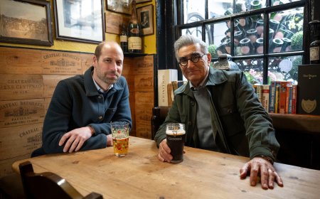 Was Eugene Levy Allowed to Ask Prince William About Harry on His TV Show?