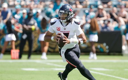 Texans' C.J. Stroud floats theory about personal athleticism: 'I'm not as quick anymore'