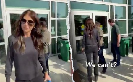 DHS Secretary Noem 'blocked' from bathroom at Illinois government building as Pritzker feud heats up