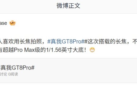 realme 真我 GT8 Pro 手机搭载 2 亿超高像素长焦，拥有超越 Pro Max 级的 1/1.56 英寸大底