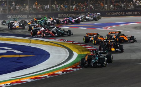 ‘That’s not fair!’ – Oscar Piastri in X-rated rant at title rival and teammate Lando Norris for spectacular first lap collision