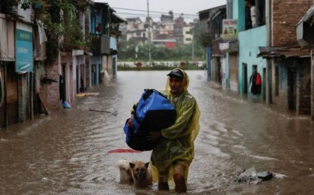 尼泊尔暴雨引发山体滑坡和山洪暴发并致至少47人死亡