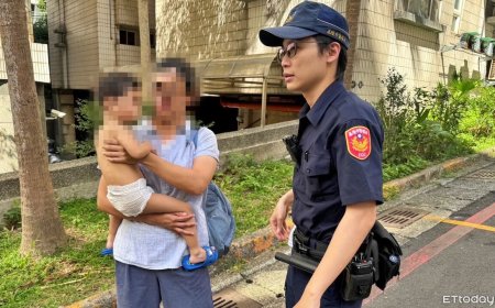 基隆2歲尿布童清晨獨自遊蕩　警耐心拼湊「童言」助返家