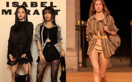 巴黎時裝周／Haneul、Natty甜酷現身！Isabel Marant日落沙丘波希米亞回歸