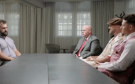 Travis Kelce immediately put on blast by brother Jason Kelce over wedding plans with Taylor Swift