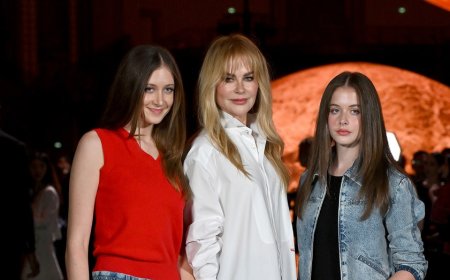 Nicole Kidman debuts striking new look with daughters after Keith Urban split
