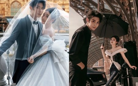 短劇CP朱一未、白昕怡婚紗照曝光！「分不清是劇還是真的」婚禮開直播