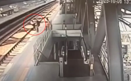 遭無票男推落鐵軌險遭輾　台鐵站務員骨折今手術治療