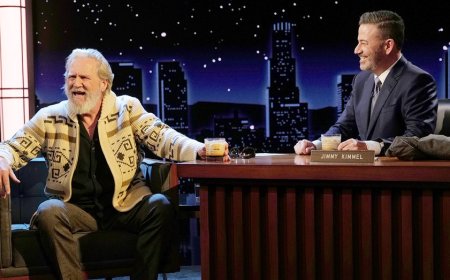 Actor Jeff Bridges tells ICE to get 'off our streets' as 'The Dude' character on 'Jimmy Kimmel Live!'
