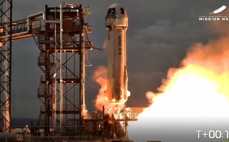 亚马逊贝索斯的“蓝色起源”公司再发射可回收火箭，送 6 名乘客到亚轨道太空飞行