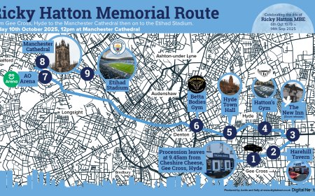 Ricky Hatton funeral details in full as fans to line 18-mile route to pay tribute to legendary boxer