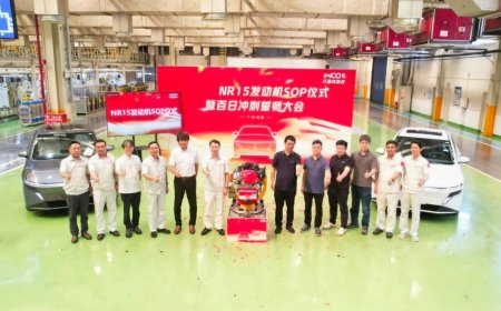 东风日产首款插混轿车 N6 发动机下线，第四季度正式亮相