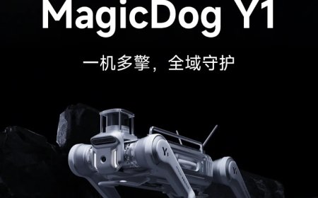 魔法原子发布首个面向行业应用的四足机器人 MagicDog Y1，最大负载 150kg