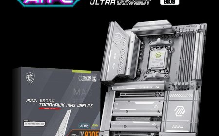 微星推出 MAG X870E TOMAHAWK MAX WIFI PZ 背插主板，可超外频