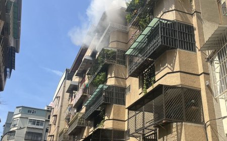 高雄公寓火警疑遭縱火！鄰居揭「有聽見吵架聲」　屋主就醫封口