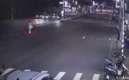 高雄「高挑白衣女」路中間拉裙曼妙跳舞　路人嚇壞急報警