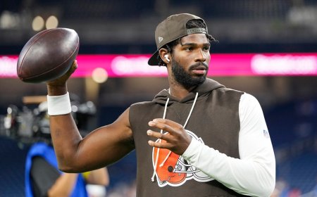 Browns name Shedeur Sanders backup quarterback following Joe Flacco trade to Bengals