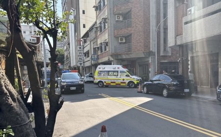 快訊／台中街頭驚傳巨響　男高樓墜落當場死亡