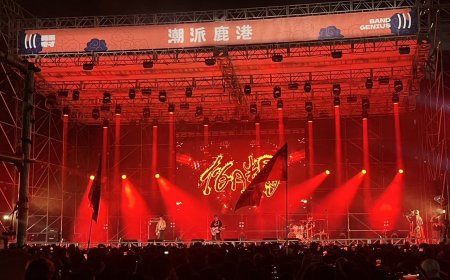 嚇壞女粉！「潮派鹿港」音樂祭突見「露鳥俠」　警壓制逮人