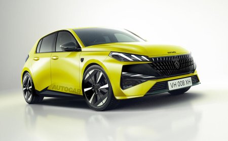 纯电驱动 + 线控方形方向盘，第三代标致 208 明年推出