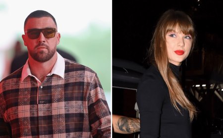 Travis Kelce Makes Apparent Nod to Fiancee Taylor Swift With ‘SNF’ Outfit
