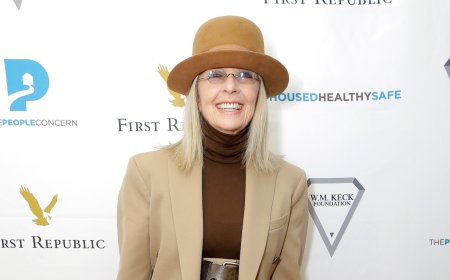 Trainer Recalls Diane Keaton Working Out in Hat, Sunglasses and Full Suit