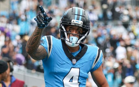 Panthers stun Cowboys as Tetairoa McMillan scores first career touchdowns in win