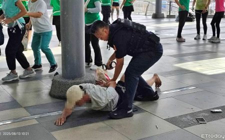 「失控哥」大鬧基隆火車站！吐口水、嗆滅門還潑粥　脫序代價曝