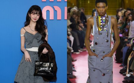 巴黎時裝周／張員瑛夢幻亮相秀場！當Miu Miu千金換上圍裙　勞動美學誕生