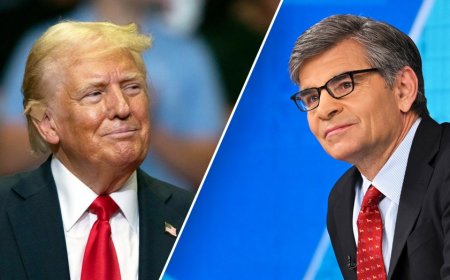 Trump mocks ABC's George Stephanopoulos, says he'll refuse their questions over treatment of JD Vance