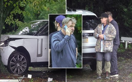 Alec Baldwin’s head-on crash with tree caps year of scandal and controversy