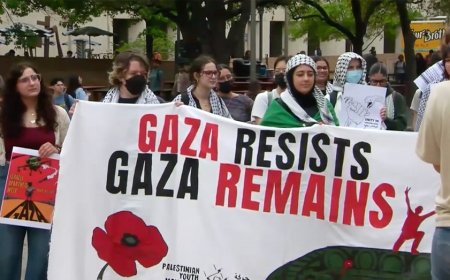 Judge blocks part of Texas law that limits campus protests after dark: '1st Amendment does not have a bedtime'