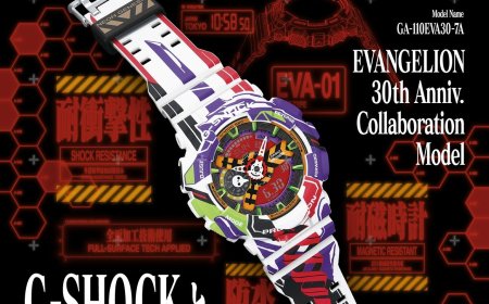 G-SHOCK聯手《新世紀福音戰士》　熱血錶款粉絲一看就懂