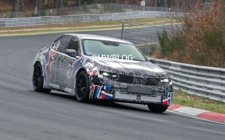 新世代纯电宝马 M3 原型车谍照曝光，搭载第六代电池