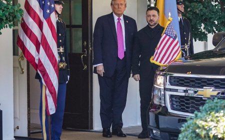 特朗普会见泽连斯基时表示乌克兰战争可能“很快”结束