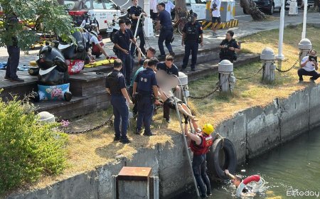 獨／愛河英雄！職軍「沒想太多」跳河救人　清口中異物搶回一命
