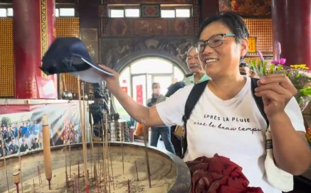 鏟子超人帽爆紅！領帽首日無名英雄衝了　他搶頭香喊：花蓮平安