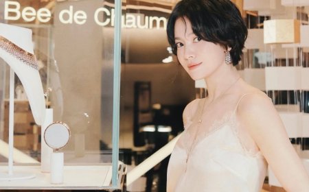 宋慧喬睡衣風造微性感　白皙肌膚襯蜂巢珠寶美翻