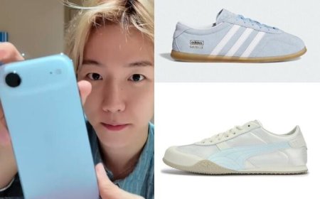 EXO伯賢最愛iPhone 17 Air天空藍！同色系球鞋不用搶　adidas、PUMA好入手