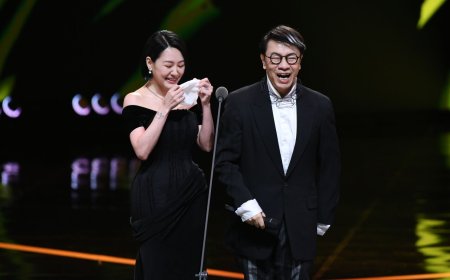 金鐘時尚／小S戴近億元珠寶＋黑禮服優雅現身　合體蔡康永淚憶大S