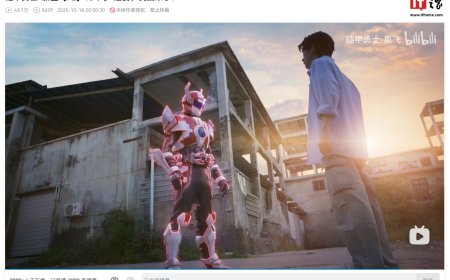 李巍时隔约 15 年再召刑天铠甲，国产特摄奥飞《铠甲勇士・新生》短片播出