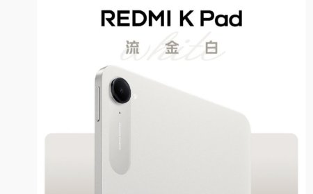 小米 REDMI K Pad 全新配色“流金白”预热，10 月 23 日与 K90 Pro Max 机型同场发布