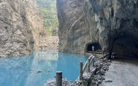 燕子口堰塞湖穩定溢流　不像馬太鞍溪夾帶大量土石泥流