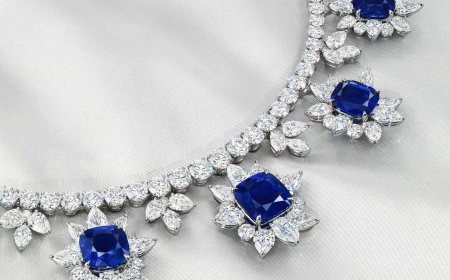 今年亞洲拍場估價最高項鍊登佳士得　藍寶石鑽鍊估價近逼4億